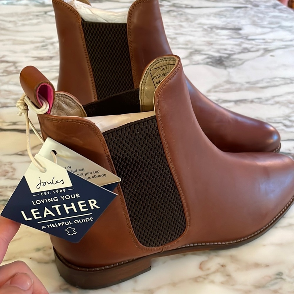 NWT JOULES Westbourne Tan sz 9